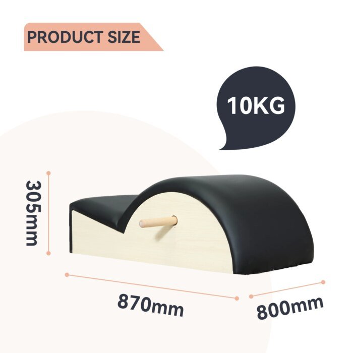 Pilates Spine Corrector Wood Home Gym Fitness Equipment - Image 2