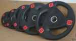 Factory Direct 3 Holes Black Rubber Weight Plates - Image 6