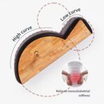 Wood Portable Adjustable Spine Corrector for Home Gym Yoga Pilates - Image 4