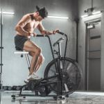 Aticol Steel Air Bike Belt Driven Fan Resistance Motorized Magnetic Brake 1 Year Warranty Commercial Cardio - Image 5