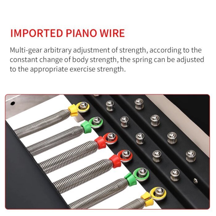 Pilates Reformer 5-Piece Set Sliding Bed Home Gym Fitness - Image 2