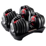 Custom Logo Adjustable Dumbbells Set Gym Weights - Image 2