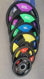 Durable PVC Weight Plates Barbell Gym Equipment - Image 4