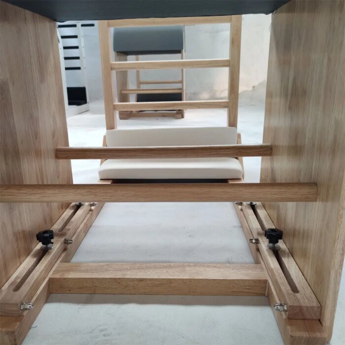 Professional Oak Wood Pilates Ladder Barrel for Home Studio - Image 5