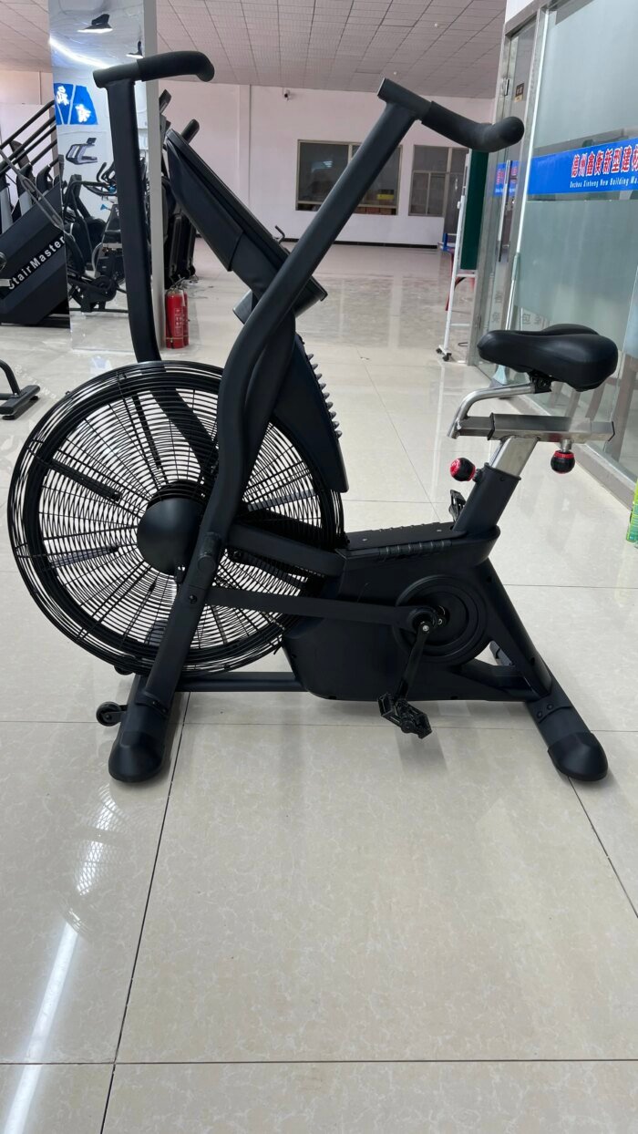 JS Air Bike Air Resistance Aerobic Gym Exercise Equipment - Image 4