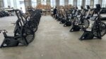 JS Commercial Air Bike Gym Cardio Fitness Equipment - Image 3