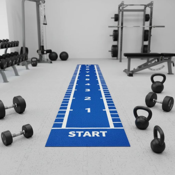 Gym PE Turf Mats LW-D006 Waterproof Fireproof Soft Sleds - Image 4