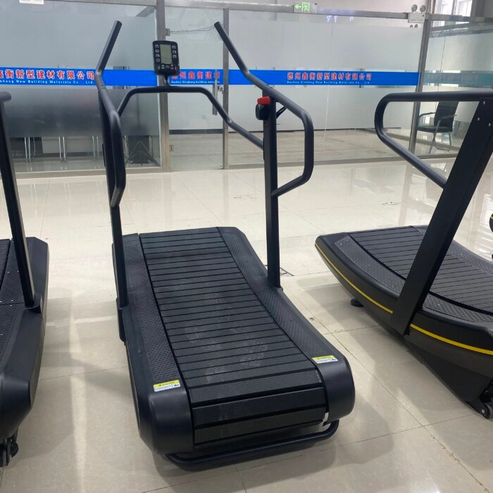 Heavy-Duty Non-Motorized Curved Treadmill Commercial - Image 6