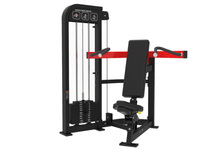 Adjustable Steel Pin Loaded Seated Chest Press Gym Machine - Image 4