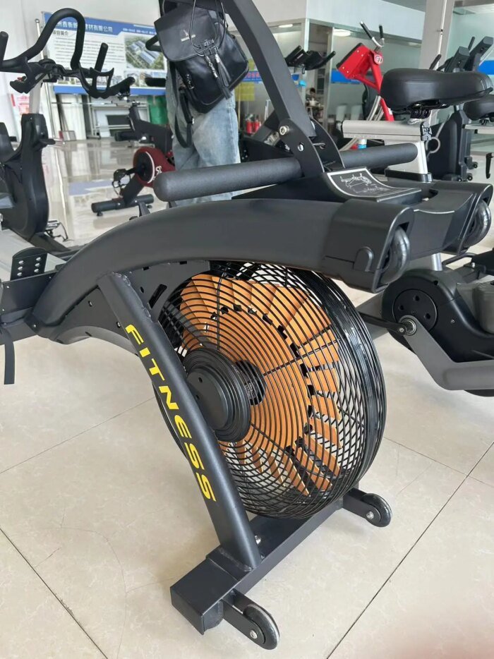 J S6 Commercial Wind Resistance Foldable Air Rowing Machine - Image 5