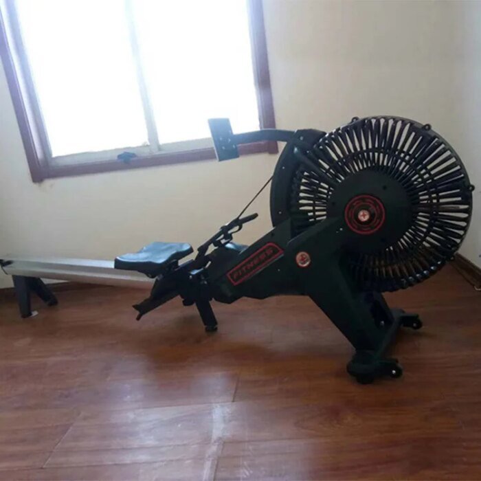 S Gym Foldable Air Rowing Machine Home Gym Fitness Equipment - Image 2