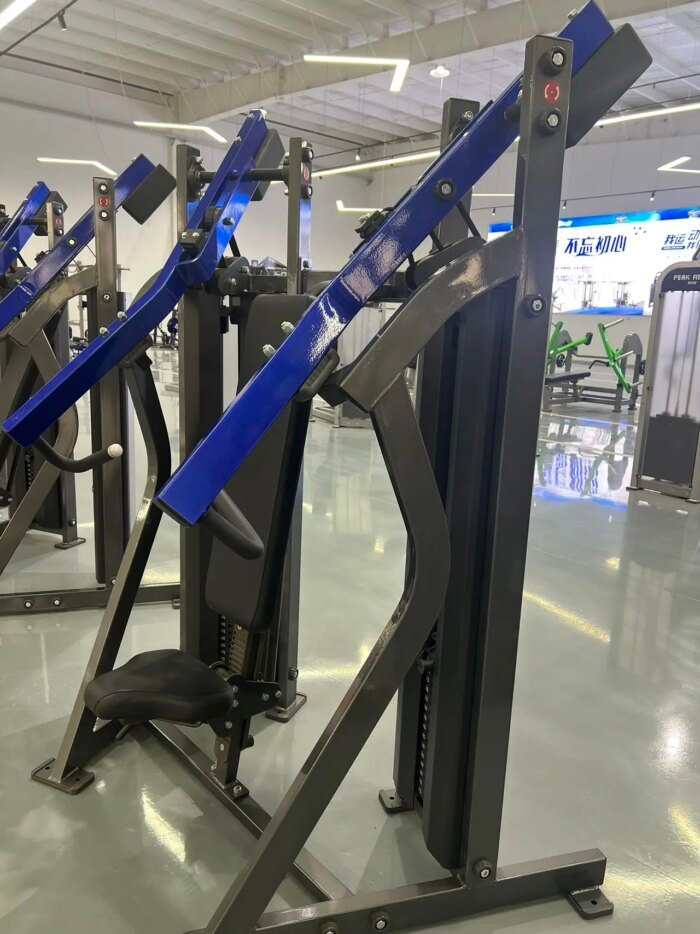 Iso-Lateral Chest Press Adjustable Steel Pin Loaded Gym Equipment - Image 3