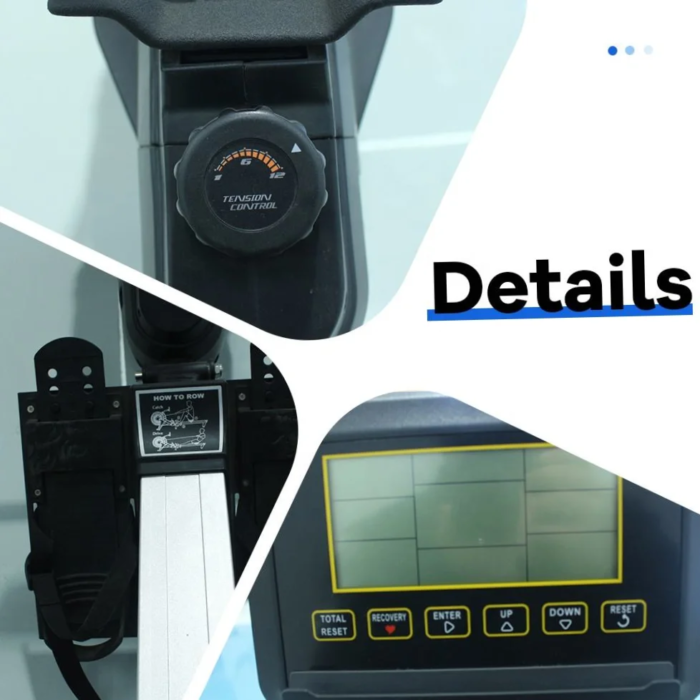 Commercial Gym Air Rower Rowing Machine - Image 2