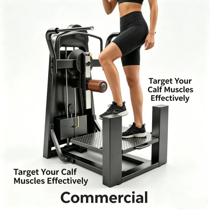 Commercial Pin Loaded Standing Calf Raise Machine - Image 3
