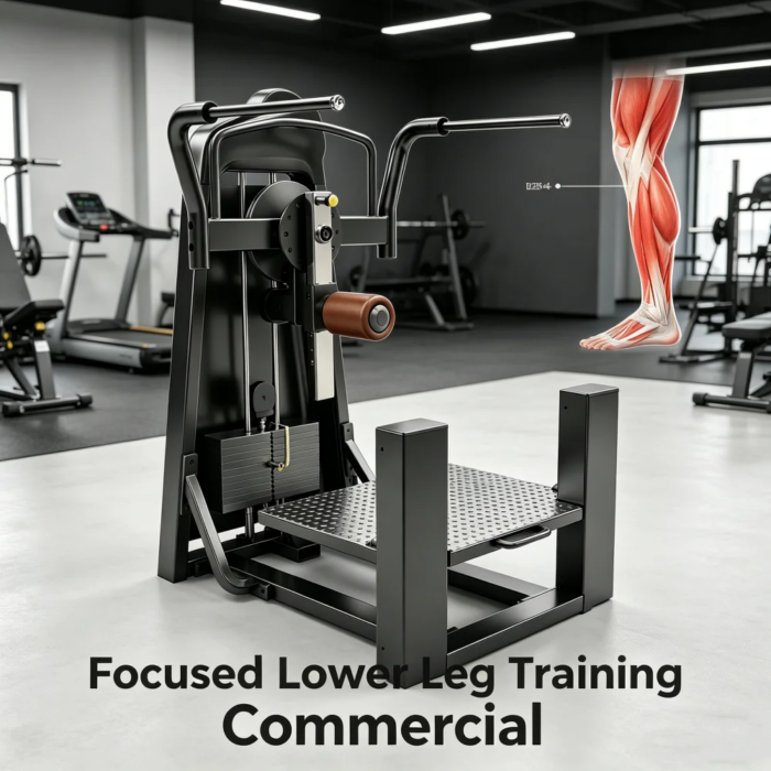 Commercial Pin Loaded Standing Calf Raise Machine - Image 4