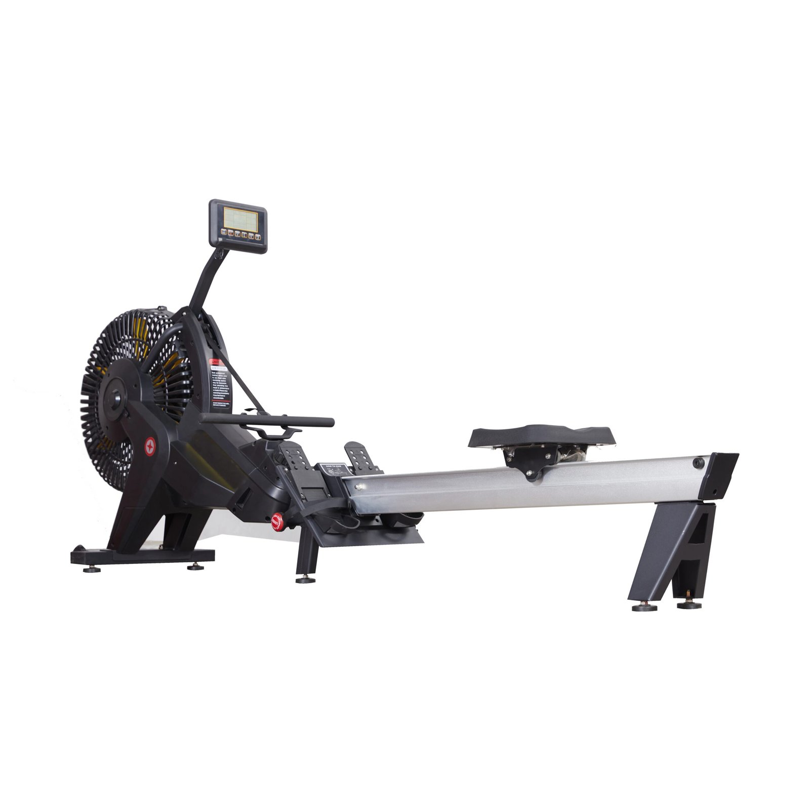 S Gym Foldable Air Rowing Machine Home Gym Fitness Equipment