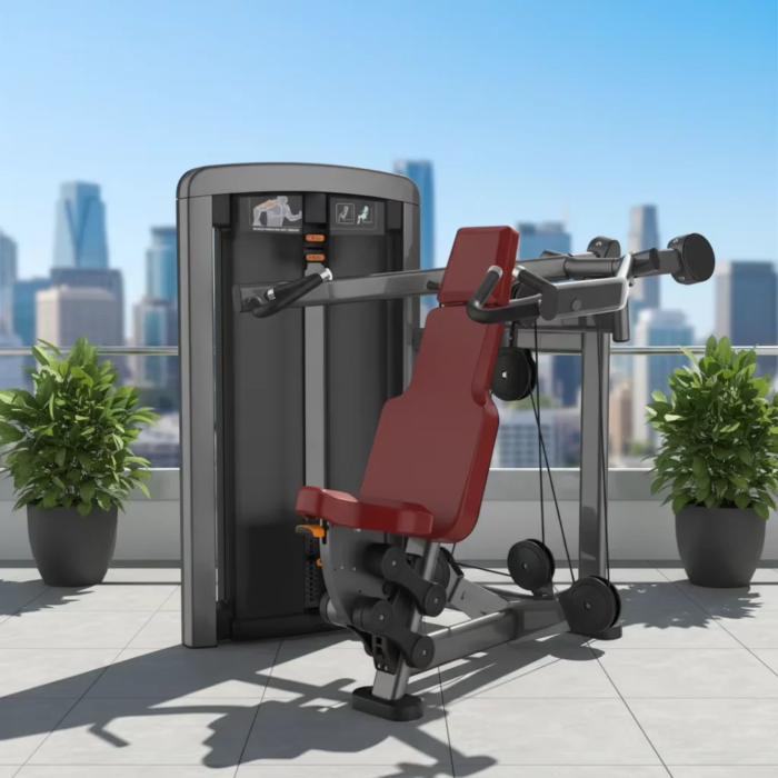 Seated Shoulder Press Adjustable Steel Deltoid Trainer - Image 4