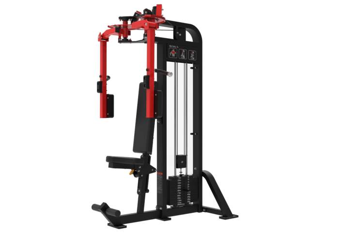 Adjustable Steel Pin Loaded Seated Chest Press Gym Machine - Image 3