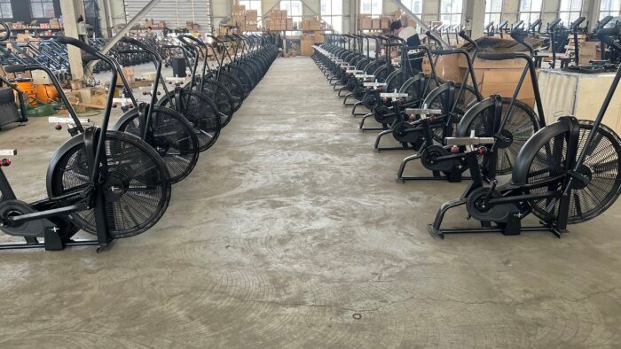 JS Best Commercial High Quality Air Bike Gym Equipment - Image 2
