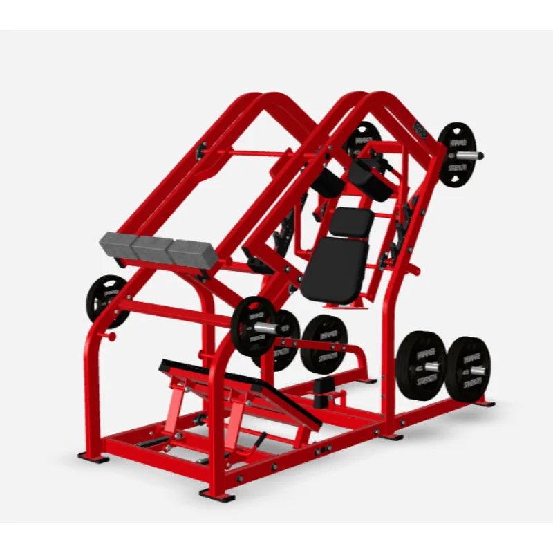 Haf6c2b0c817f45128e26f429849205d6S Commercial Gym Plate Loaded Leg Press Pendulum Squat Machine - Image 1