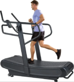 Heavy-Duty Non-Motorized Curved Treadmill Commercial