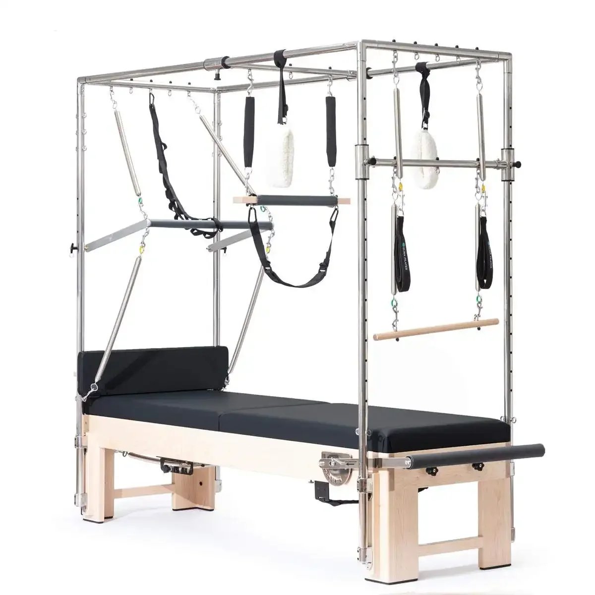 Cadillac Pilates Reformer Machine with Premium Wood for Core Strength & Spinal Pain Relief
