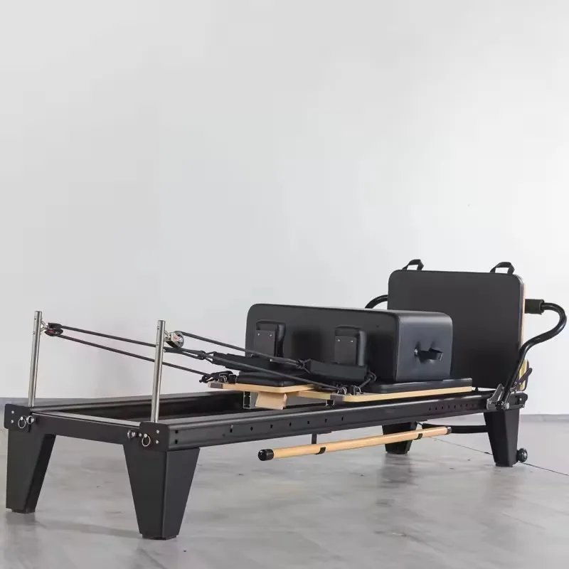 Pilates Core Bed Machine Full-Track Aluminum Alloy for Commercial Studios 220kg Capacity