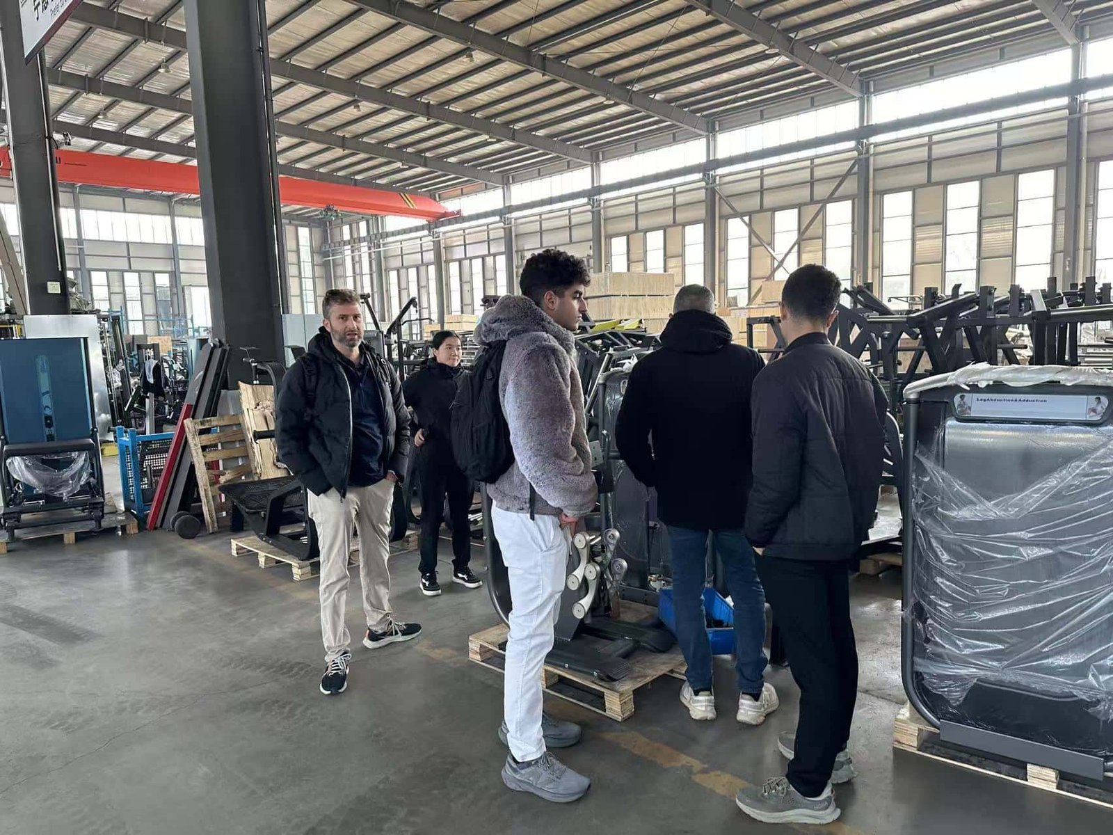 Customer factory visit and inspection