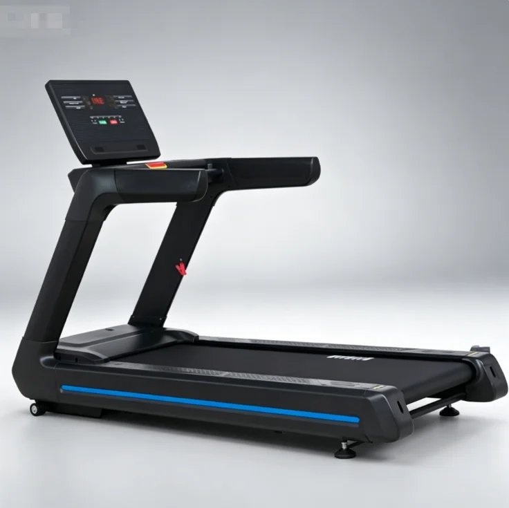Commercial Treadmill with 3.0HP Motor & 7-inch LED Screen for Gym Cardio Fitness 2026