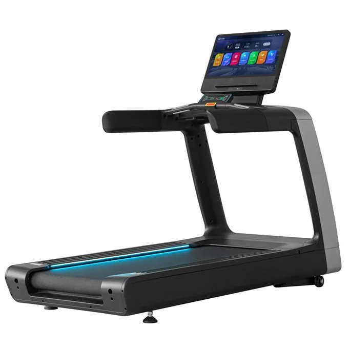 Commercial Treadmill 3.0HP AC Motor 18km/h LCD Touch Screen Gym Running Machine
