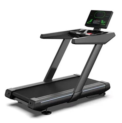 Commercial Motorized Treadmill 3.0HP for Gym Clubs with 150kg Capacity & Foldable Design