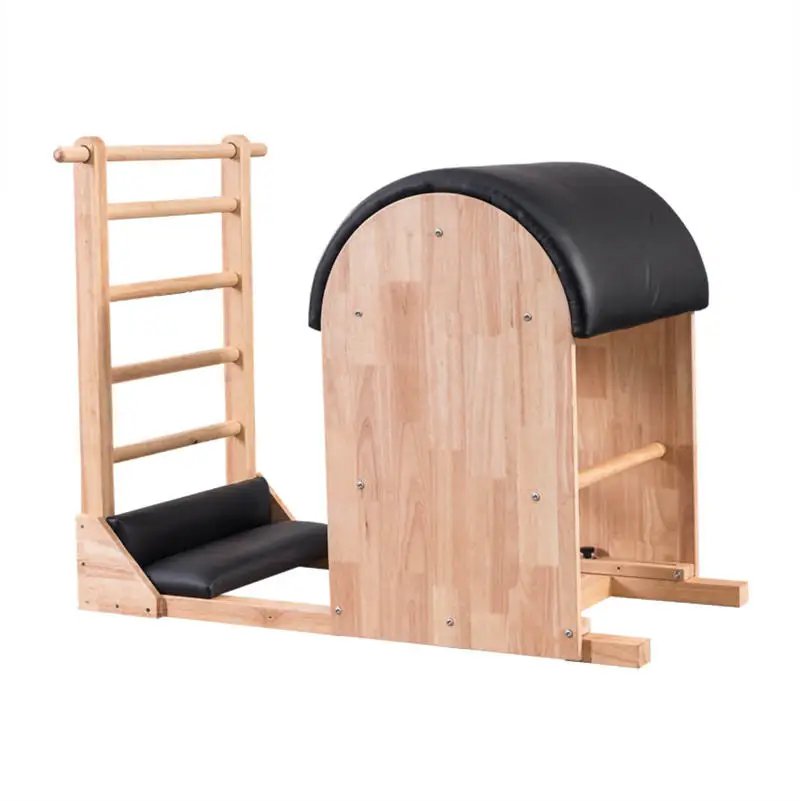Pilates Ladder Barrel with Ergonomic Spinal Support for Yoga Studios & Home Gyms