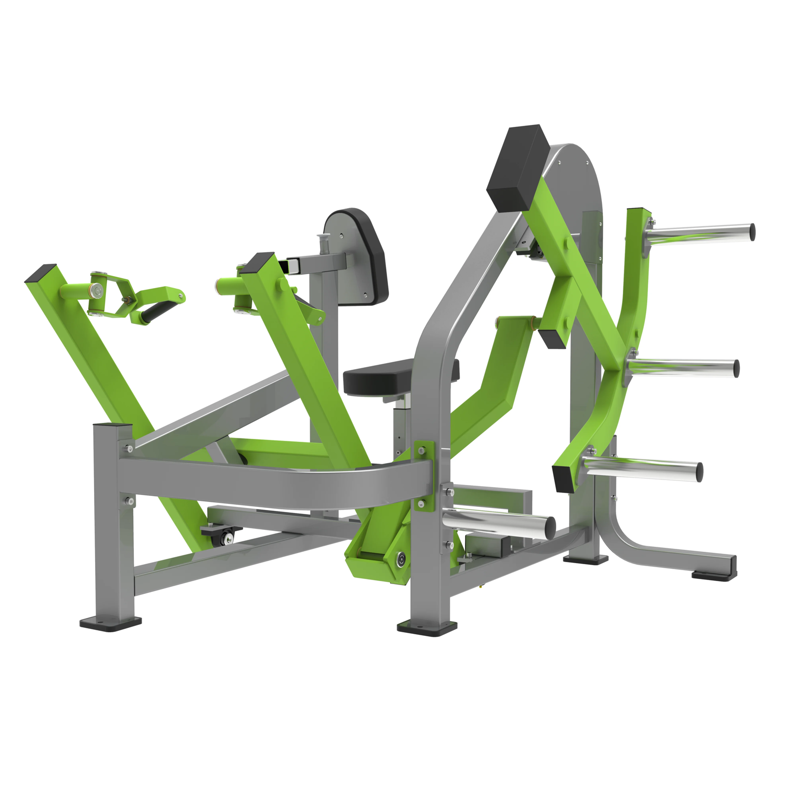 Plated Loaded Seated Row Machine with 300kg Capacity for Commercial Gym Strength Training - Image 2