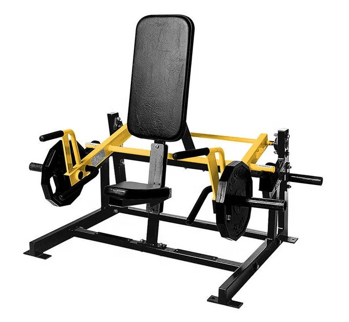 Commercial Plate-Loaded Adjustable Shrugs Machine with Dual Seated/Standing Modes for Gyms