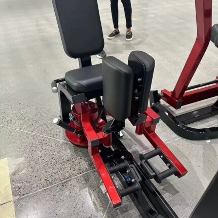 2-in-1 Thigh & Glute Training Machine with 80kg Weight Stack for Commercial Gyms