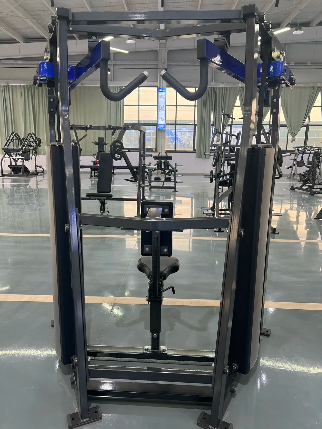 Iso-Lateral High Row Machine for Back Strength Training with 300kg Load Capacity Commercial Gym Equipment - Image 6