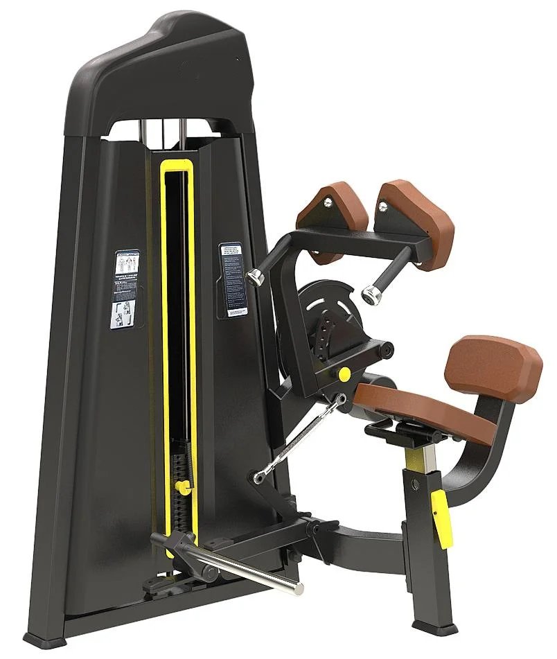 Steel Abdominal Isolator Gym Machine 70kg Weight Stack for Commercial Core Training