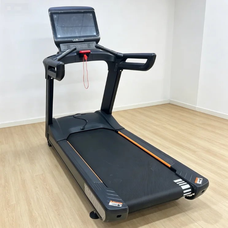 Commercial Electric Treadmill with 20km/h AC Motor & 15 incline Levels Gym Equipment