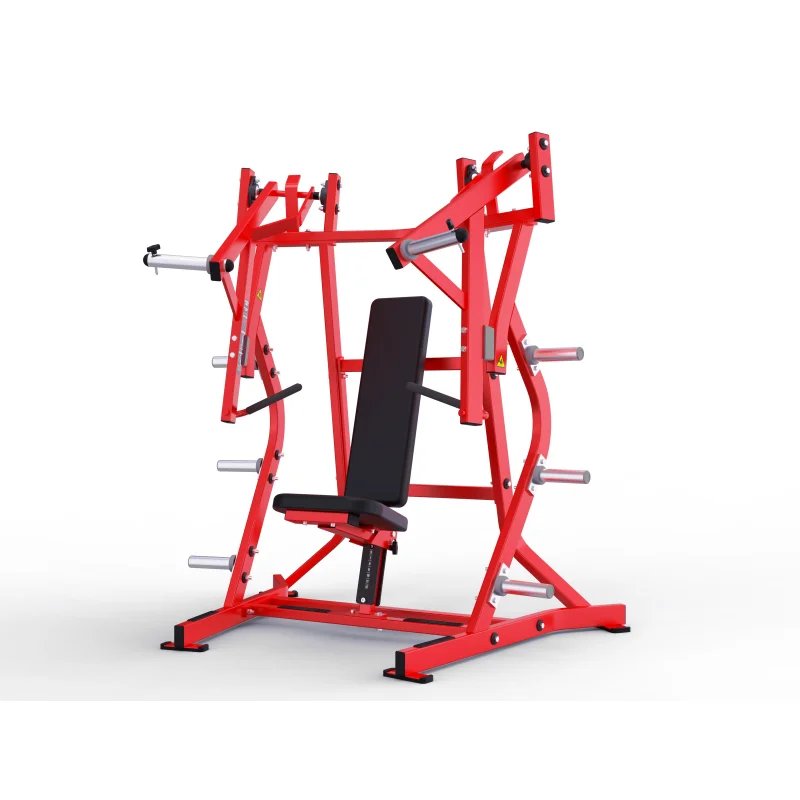 Commercial Plate Loaded Incline Chest Press Machine with 500kg Load Capacity for Gyms