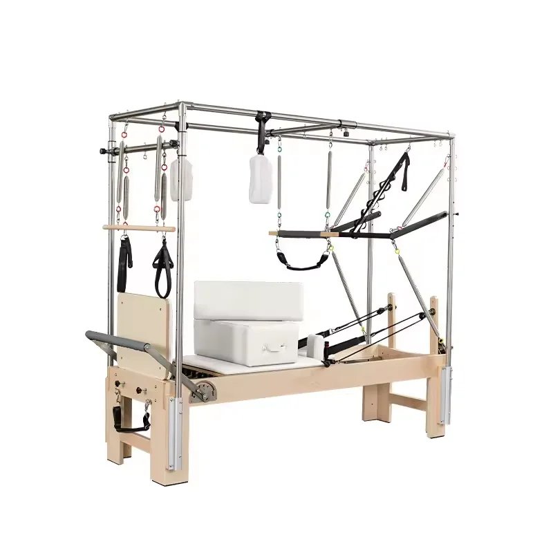 3-in-1 Cadillac Bed with Adjustable Resistance for Home Gym Fitness Training Equipment
