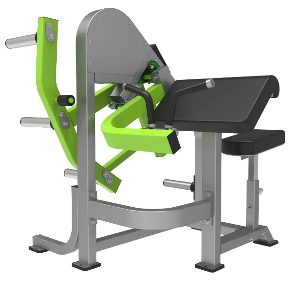 Plated Loaded Seated Biceps Curl Machine for Commercial Gym Strength Training