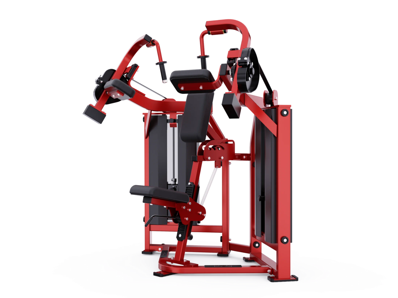 Adjustable Pin Loaded Seated Triceps Extension Machine for Commercial Gym Strength Training