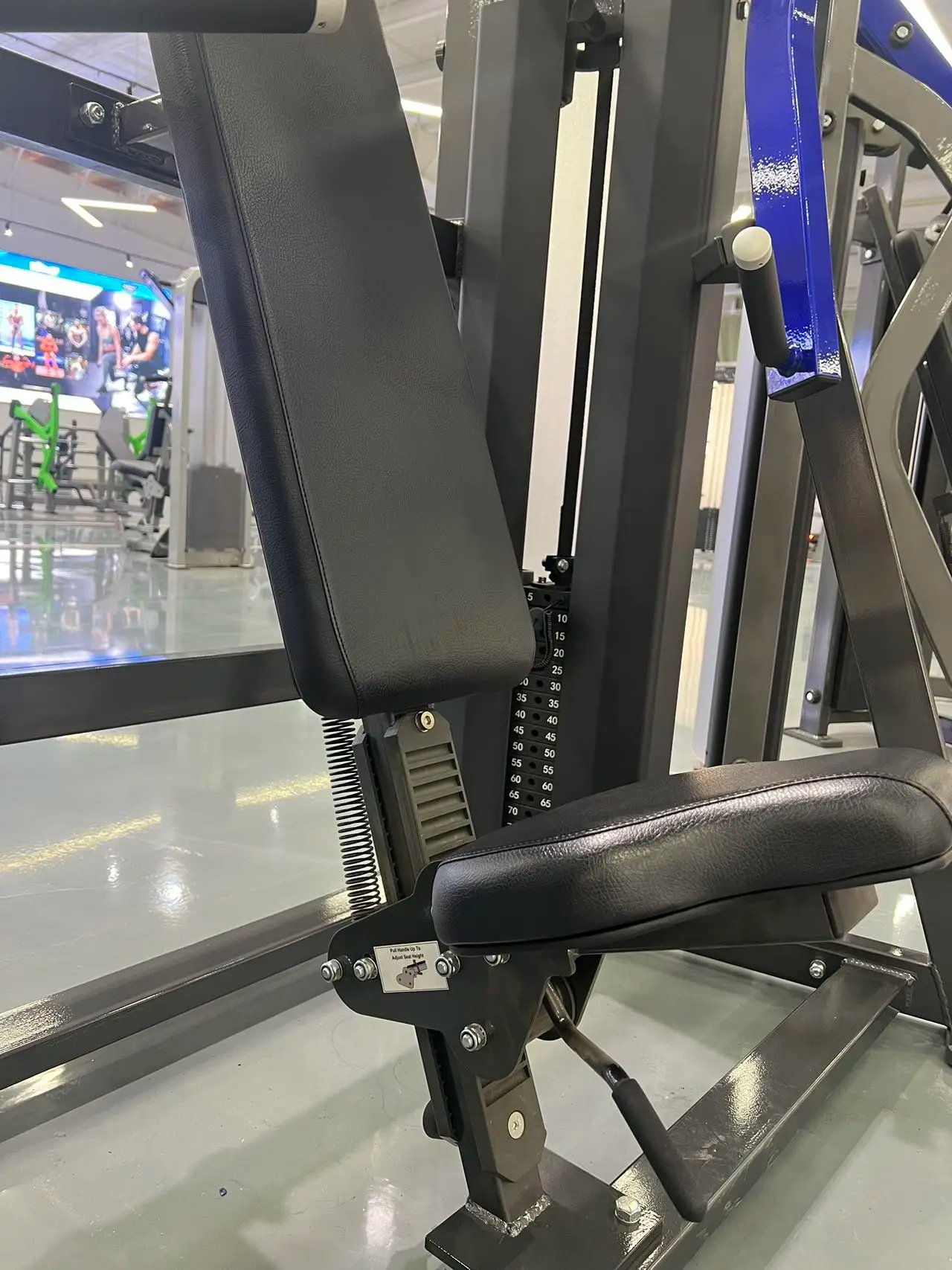 Iso Lateral Chest Press Machine with 200 lbs Weight Stack for Commercial Gyms - Image 6