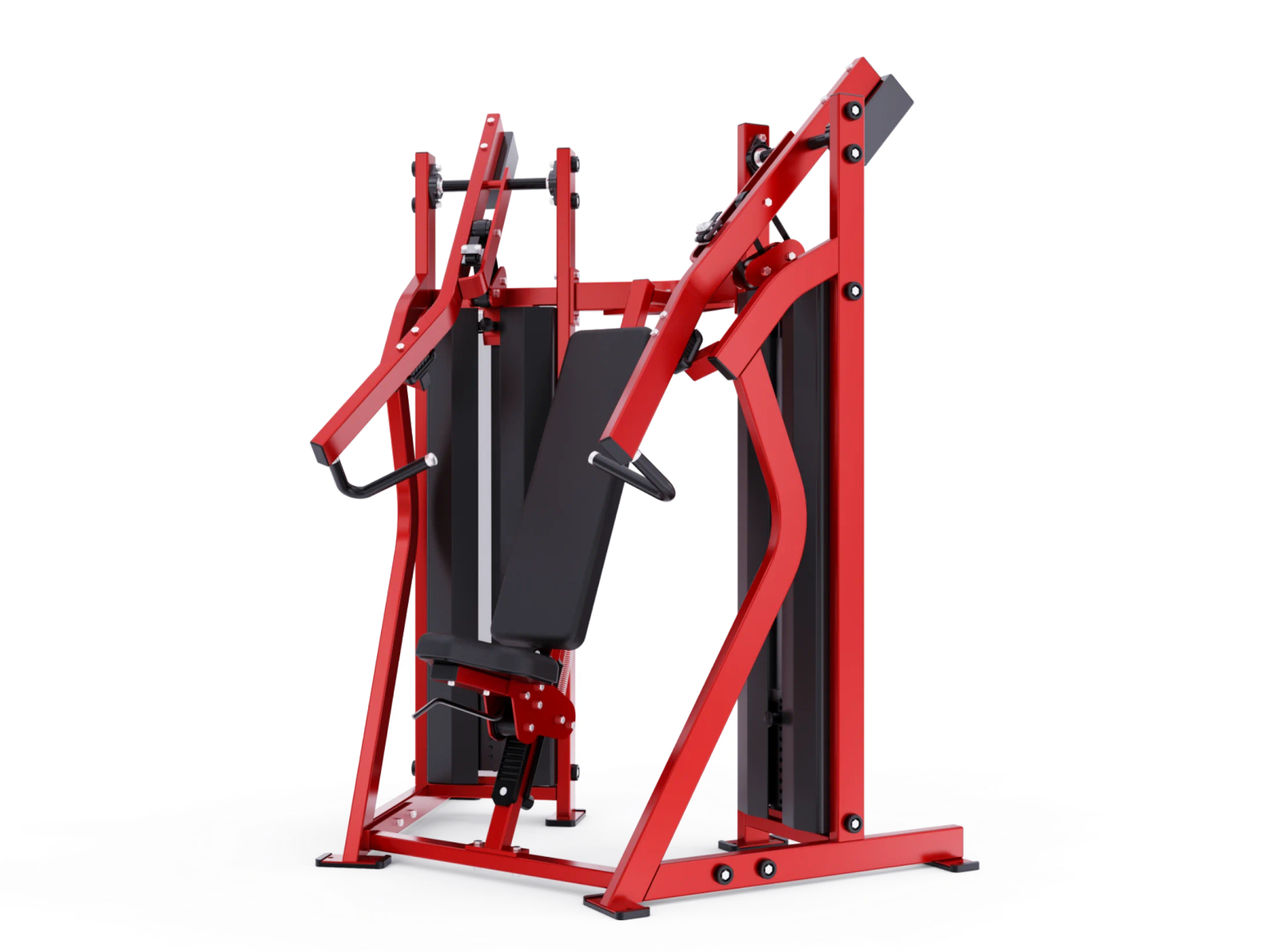 Pin Loaded Chest Press Strength Machine with 100kg/150kg Weight Stack for Commercial Gyms