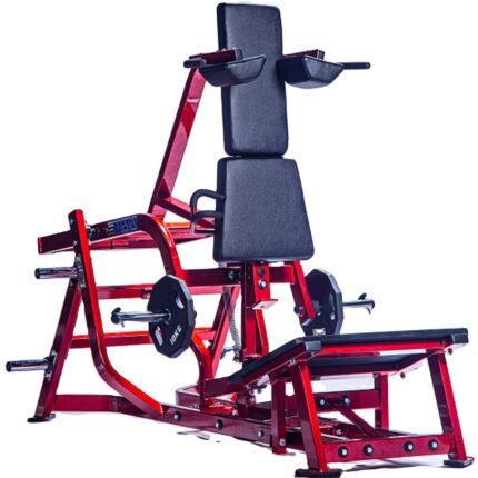 V Squat Machine 200kg Capacity Heavy-Duty Steel for Commercial Gym Strength Training