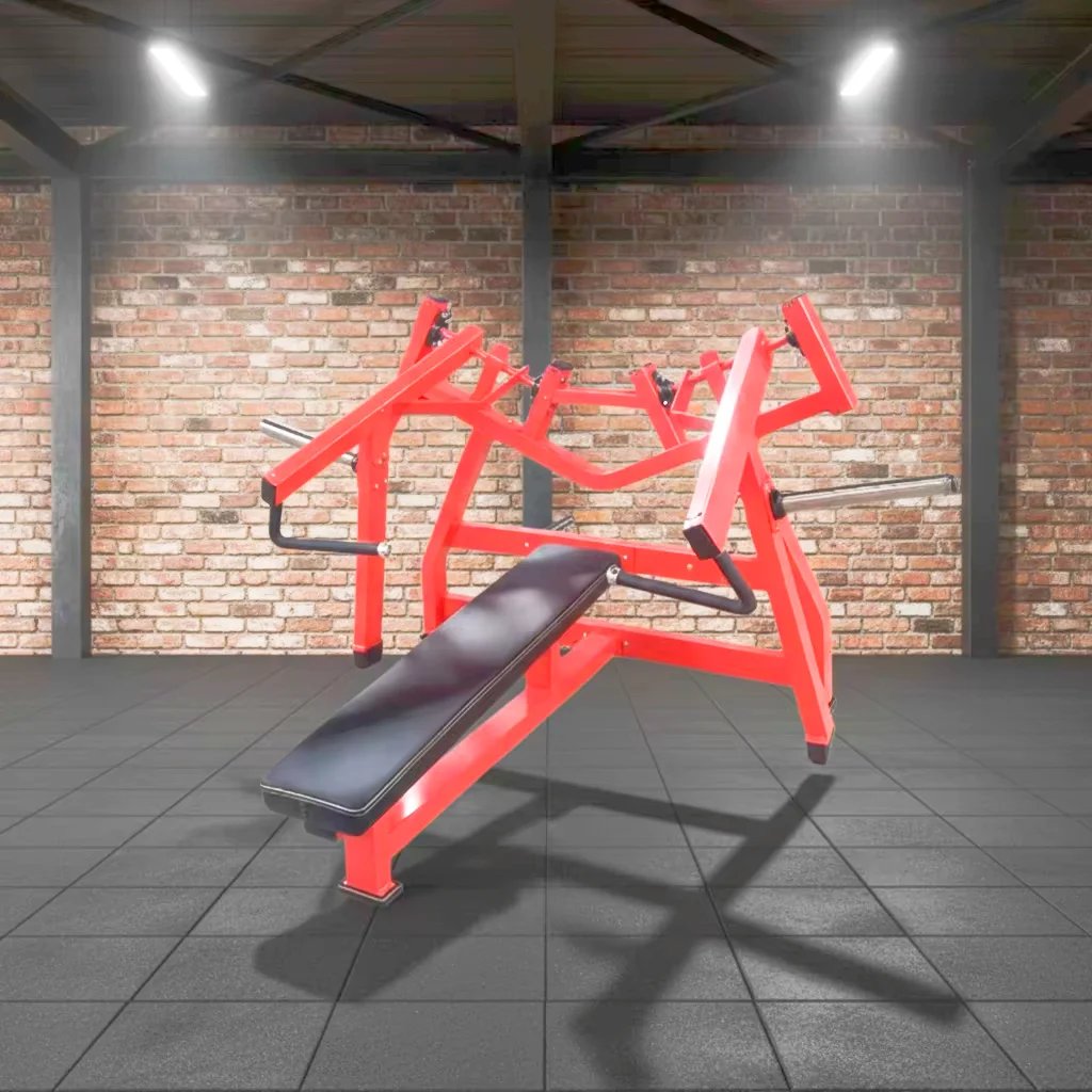 Commercial Gym Iso-Lateral Bench Press Machine with Stainless Steel Frame for Strength Training