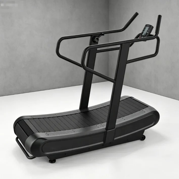 Non-motorized Curved Treadmill CA-V7 for Commercial Gyms & HIIT Training with Steel Frame