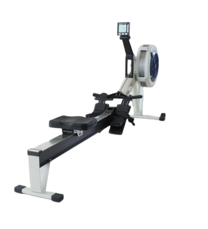 Commercial Gym Air Rower Machine with Performance Monitor for Full-Body Workouts