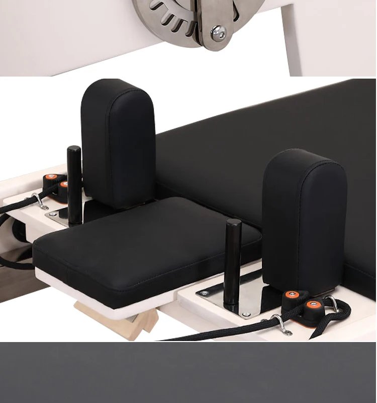 Aluminum Pilates Reformer Machine Adjustable for Studio Use with 3-Year Warranty - Image 4