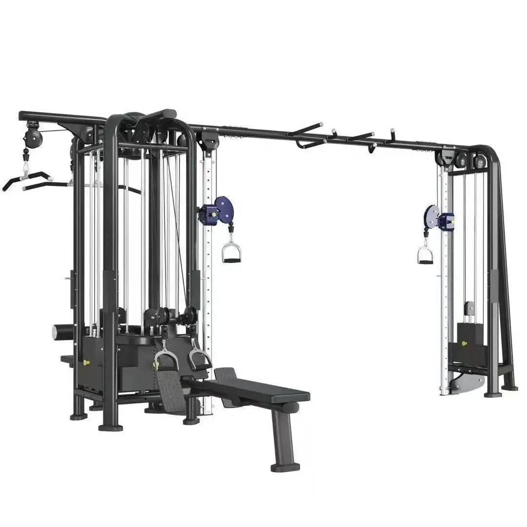 Multi-Jungle 5P Commercial Steel Gym Equipment for Multi-User Strength Training